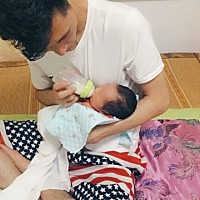 7月7日刨妇产男宝一枚6斤6两