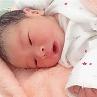 来接健康宝贝吧，十号下午顺产一枚五斤八两的男宝宝