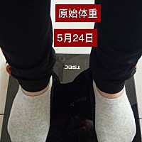 一个多月的时间，累计减重18.2斤。我是产后肥胖，减肥原始体重122.2斤，现体重104斤，加油💪，坚持✊...