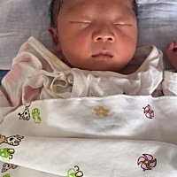 孕36+6喜得小公子一枚...