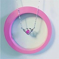 果儿今天74天了，第一次听说宝宝的胎发可以做成项链保存一辈子我也想给我家宝做一个你们帮我看看那个好看