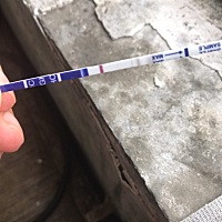 姐妹们，月经推迟10天了，今天早上测的，帮忙看看