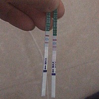 这样是怀孕了吗，感觉一深一浅