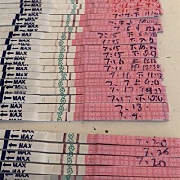 大家好，我6月25日生化了，7月15日排卵，大家可以看下我的试纸，可是从昨天开始到现在我的排卵试纸一直...