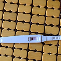 宝妈们，这是怀上了嘛……颜色一深一浅