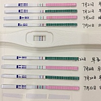 末次月经是6月7日，月经不调，周期37到60天不等，7月21日测早早孕有灰印，22日也有，22日晚上也就是刚刚...