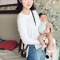 闺女93天了，总是想把每天都记住每天都在给宝宝拍照，带宝宝虽然很累，但亲力亲为却很幸福，闺女一定是...