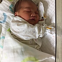 39周+5天 顺产7.3斤足月男宝 母子平安。