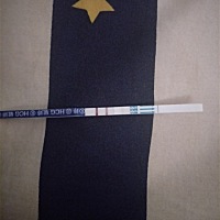 备孕这是成功了吧，二宝，末次是6.25号，19号晚上测出来的，昨晚测了有加深😊