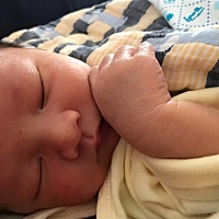 7月24日号下午顺产7斤半小子，痛得死去活来，但都值得！