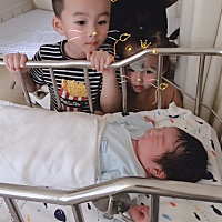 7.19 1:30进产房，1:58顺利生产果老三