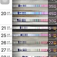 20测出阳，我21号上午11点白带拉丝，下午四点测出转淡，
20有事没安排成，到21晚11点才安排，22老公出差...