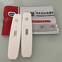 6月27来例假，7月一直未来例假，7月28.29测试晨尿，都有两条杠，是不是怀孕了？要做什么检查？都没有备...