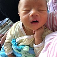 本打算照酒窝，结果笑的太开森😄😄