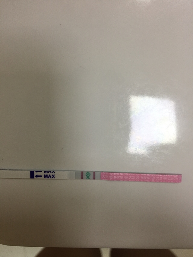 今天上午测的排卵试纸