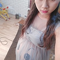 还有三天希望预产期准时发动    39＋3去拍的照片