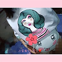 今天去医院检查一切正常，宝宝加油，妈妈爱你哦❤️