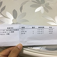请问一下各位宝妈，医生说我检查的第二项低了正常值的一半，但结果处是升高，请问这个要怎么调理？低于...