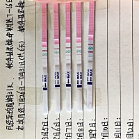 刚测的 这是强阳了吗 软件显示12号排卵期 难道提前了