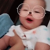 kai 看到麻麻好开森