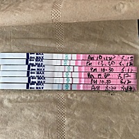 求亲们帮看下，这个是强阳，最后那个是强阳开始弱了么……今晚安排一次同房还有机会么