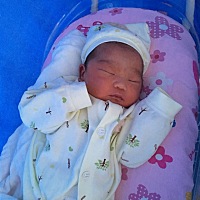 7.64斤的可爱小子终于和你见面了