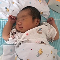 昨天踩足底血，验黄疸有点高，足底血20个工作日出结果，希望一切正常，愿大宝二宝健康快乐成长