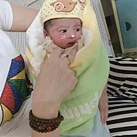 终于卸货了 顺产 是个女宝宝 6斤半 生孩子真的不容易
