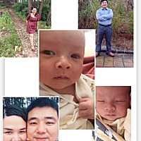 我们的宝贝，祝愿你健康平安成长，成为一个对家庭，社会有用的人！