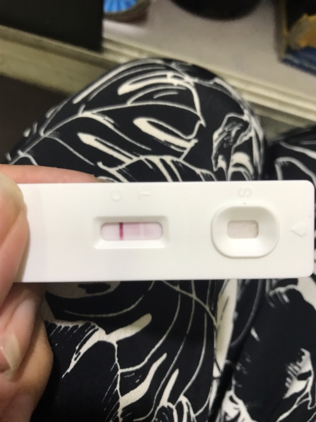 求宝妈帮忙看一下  这是怀没怀