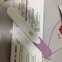 上个月15号来的大姨妈，今天早上测的，是怀孕了吗？