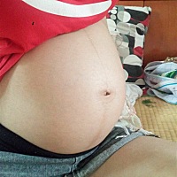 好难熬呀最后的日子，希望37周 能卸货，偏小十天严不严重