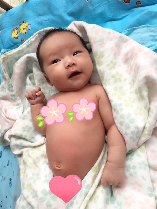 宝宝20多天了……