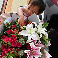 和你们在一起就是我最美好的情人节