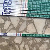 月经推迟6天，检测线深深的超过对照线了，这也太深了吧！