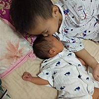 2018.08.08，提前七天到来的小公主，本来预产期七夕的，多好的日子，不过这个日也不错啦，丫头儿子都有...