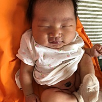 8.7抛女胖宝，第一次当妈妈的感觉挺奇妙