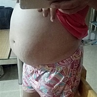 已经6个多月了，超爱甜食，医生让控制，说胎儿偏大，到时候不好生，希望如愿女宝