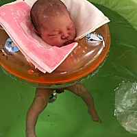 7.8斤的小宝宝，选择了剖腹产🤣