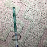 今天晚上验，很浅，几乎没有，我老公也说没有，不知道是不是我眼花，还是那个底是有一点的，大家有没有...