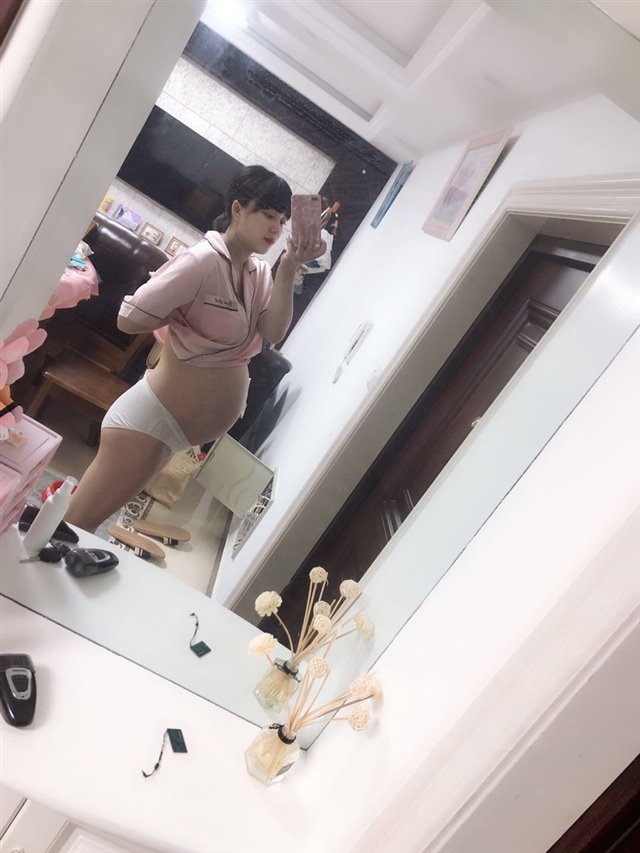 生前几天与生之后一个月对比