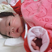 我叫玥玥^_^今天出院回家咯。2018年8月18🐣顺产7斤半