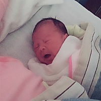 8月14号，顺产男宝一枚，6.9斤，现在儿女双全了😊