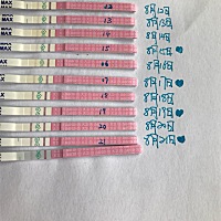 排卵试纸今天突然变淡这么多，正常吗？