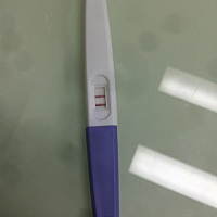 验孕棒真的准吗，这次中了～ w