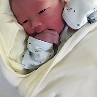 终于剖腹男宝一枚。再也不想二胎了！