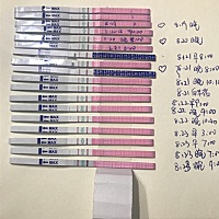 我8.19白带拉丝，测排卵一直都是阳，好几天了，也没有转弱，我排卵了没有，大家帮我看看吧