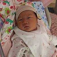 8月9号剖腹产一名男宝宝  5.9斤！