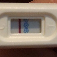 八月17号促排，今天已经第八天，早上测早孕试纸是白板，是不是表示没有希望了
