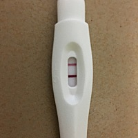 验了两次都是这样子，是不是怀孕了？